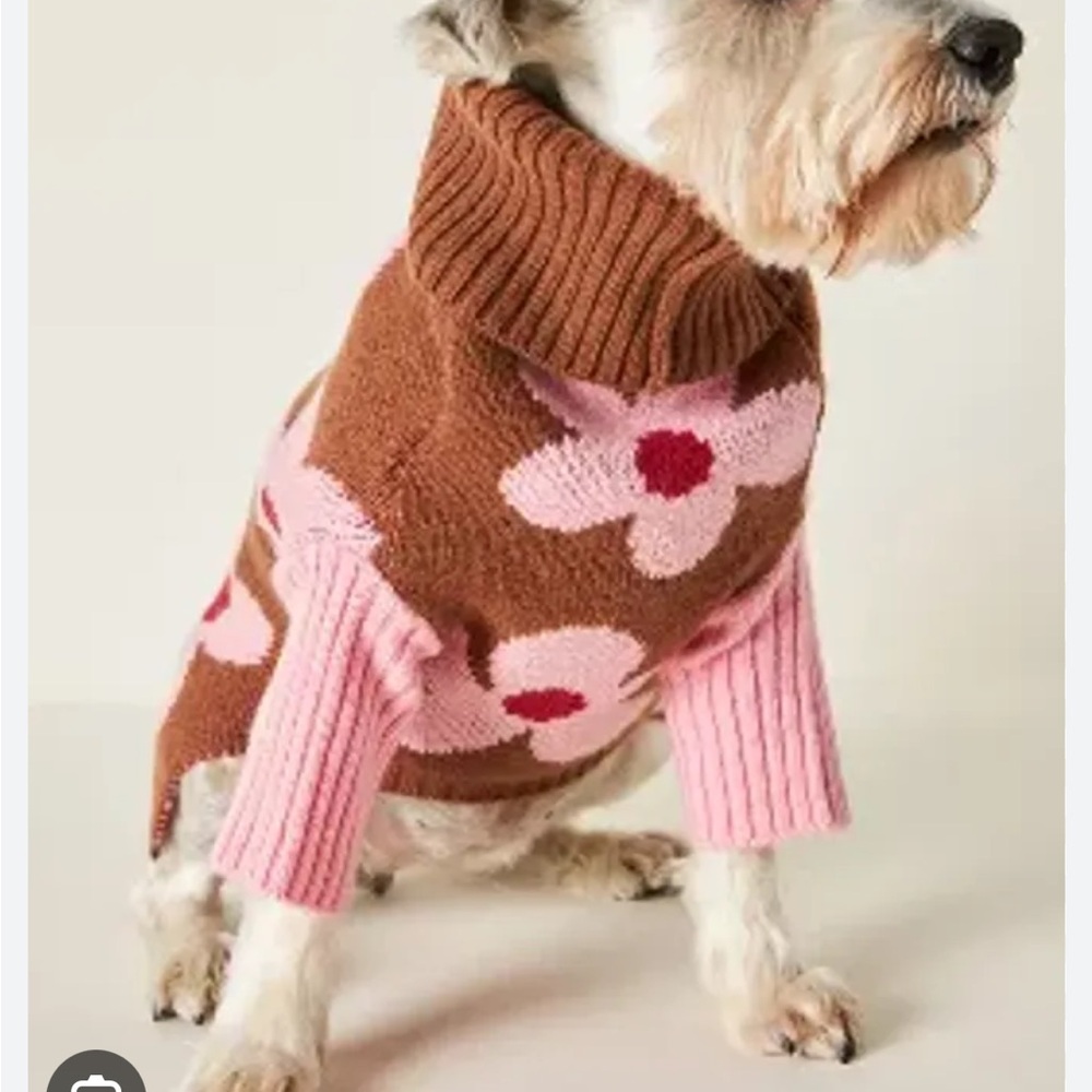 Little Beast Always Be Kind Floral Pet Sweater-XXS